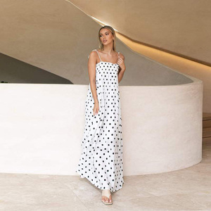 <span class=keywords><strong>Robe</strong></span> maxi <span class=keywords><strong>blanche</strong></span> sans manches de niche australienne, taille plus, robes en lin pour femmes, robes longues élégantes décontractées pour femmes - Product Image 1