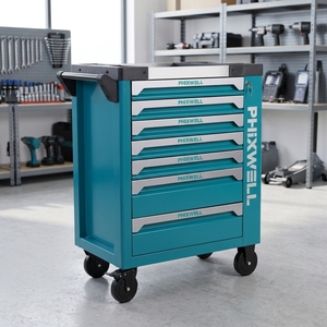 Carrito de <span class=keywords><strong>Herramientas</strong></span> Profesional <span class=keywords><strong>para</strong></span> <span class=keywords><strong>Taller</strong></span> Automotriz con 7 Cajones y Ruedas, con Logotipo y Color Personalizados, con <span class=keywords><strong>Herramientas</strong></span> <span class=keywords><strong>para</strong></span> Reparación de Automóviles - Product Image 3
