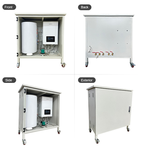 Cheminée électrique <span class=keywords><strong>murale</strong></span> radiante de 4000 W contrôlée par application avec fonction anti-gel pour usage domestique - Product Image 2