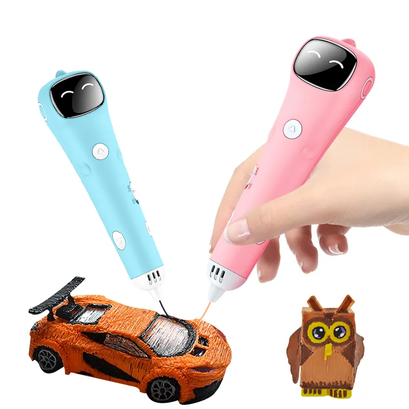 2021 핫 세일 3d 드로잉 펜 무선 스마트 3D 인쇄 펜 선물 교육 장난감 펜 3d