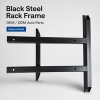 Support de cadre de rack usiné CNC pour automobiles et camions - Acier inoxydable/Aluminium Marque JiuDing