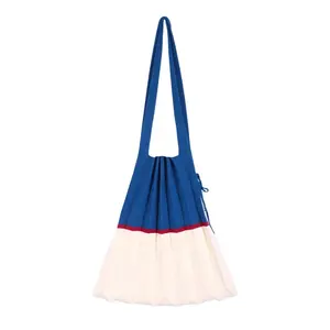 TS Wholesale Korean Fashion Pleated Knitted Bags Casual Daily Single Shoulder Tote Bags