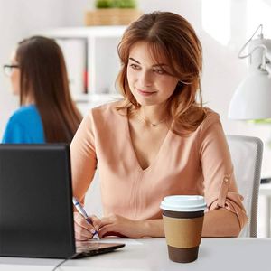 Qualità Premium Usa E Getta Bevanda Fredda E Calda A Doppia Parete Tazze di Caffè Arachidi Borse Da Forno Biscotto Sacchetto di Carta - Product Image 3