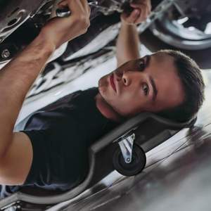 Creeper de mécanicien de voiture en plastique de haute qualité avec repose-tête rembourré - Product Image 6