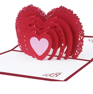 Wholesale Valentine der Day Pop Up Cards