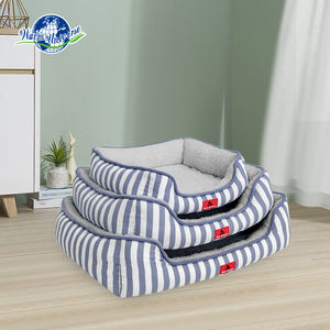 Kattenbedden voor binnenkatten, wasbaar, orthopedisch hondenbed, verwarmend zacht kalmerend slaapbed voor puppy's met antislipbodem - Product Image 1