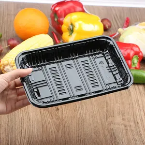 Hot Sale PP Meat Packaging Plastic Disposable Frozen Food Tray