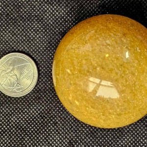 Esfera de Cristal de Piedra Arenisca Amarilla Natural de Alta Calidad al por Mayor, Artesanías de Cristal para Decoración del Hogar y Regalos - Product Image 2