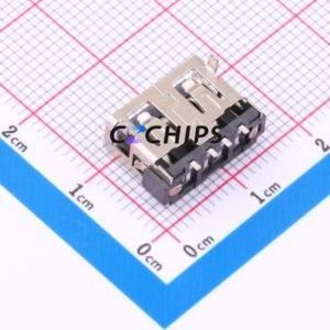 10.0 QCHTZB5.7 USB Connector SMD Connector ( Connector Type: Type-A )( Protocol Standard: USB 2.0 )( Gender: Female ) - Product Image 2