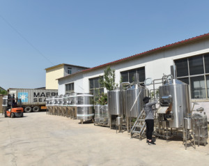 Hoàn Thành 500L 600L 750L lạnh dự thảo bia hệ thống nhà máy bia cho nhà hàng khách sạn quán rượu thanh - Product Image 5