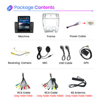 MEKEDE Android 2.5D écran IPS DSP autoradio pour Hyundai Tucson 2006 - 2013 2008 4 + 64GB WIFI GPS BT gps navigateur