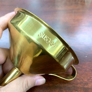 Atacado aço inoxidável Funil com destacável Filtro Cozinha Gadgets - Product Image 5