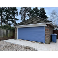 Porte de garage sectionnelle électrique à fonctionnement silencieux, à levage par le haut, avec panneaux en acier isolés, taille personnalisée pour maison, familial, stationnement de voitures