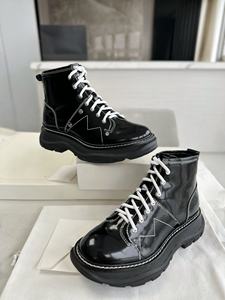 Zapatos de plataforma clásicos con cordones para mujer, zapatos de plataforma cómodos y antideslizantes de la nueva marca de moda Primavera 2026 - Product Image 2