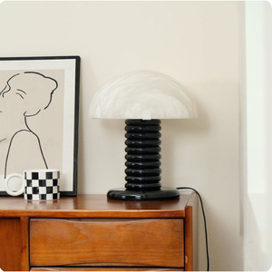 Glass Table <b>Lamp</b> E27 <b>Led</b> 220V Switch Control Minimalist Nordic Design Bedroom Desk <b>Lighting</b> - Product Image 1