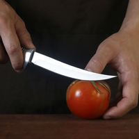 Couteau de chef de Camping, couteaux à viande en acier inoxydable