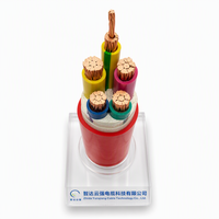 Câble électrique flexible YVF 0,6/1 kV, câble d'isolation en caoutchouc pour connexion d'alimentation de machines mobiles, 4*50+1*25 mm²