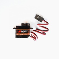 Servo de direction analogique EMAX Officiel ES08MA II HV 12G à engrenages métalliques haute tension pour hélicoptère, avion, bateau, voiture RC
