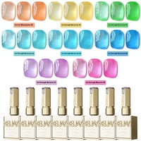 XEIJAYI Paradise Series UV Gel Nail Art Shop – Gel UV Transparent Effet Glacé Tendance 15ml pour Usage Professionnel et DIY