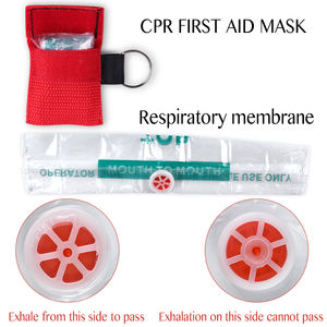 Jytop CPR หน้ากากช่วยหายใจแบบปากต่อปากอุปกรณ์ช่วยหายใจสำหรับใช้ทางการแพทย์พร้อมพวงกุญแจ - Product Image 5