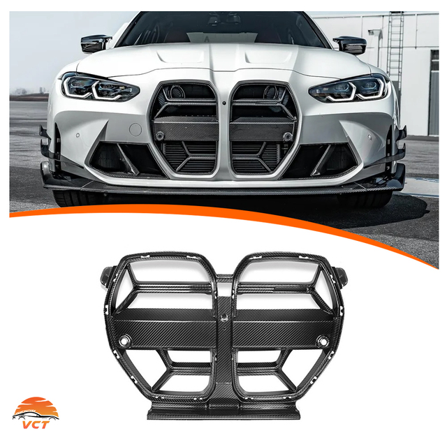 New High Quality Dry Carbon Fiber Front Grille for M4 G82/M3 G80 with 100% Fitment