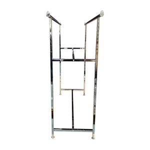 New Design Metal Display <strong>Clothing</strong> Hanging Rack Double <strong>Rail</strong> H Garment Rack Heavy Duty Chrome <strong>Clothing</strong> Rack <strong>for</strong> <strong>Sale</strong> - Product Image 2
