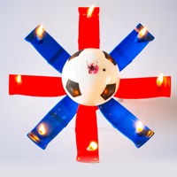 Nouvelle Conception 2026 – Bougie Musicale de Luxe Fantaisie pour Anniversaire, avec Chant d'Anniversaire, Rotation, Effet de Flamme Scintillante et Sonnerie de Football