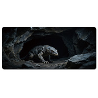 Tapis de souris pliable CXTXX XXL noir sur mesure, base antidérapante, imperméable, pour bureau, jeux et cartes, idéal pour les gamers