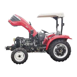 ประเทศจีนราคาถูก4wd รถแทรกเตอร์25hp/25hp/30hp การเกษตรมินิรถแทรกเตอร์รถพ่วงกับรถตักด้านหน้าสำหรับขาย