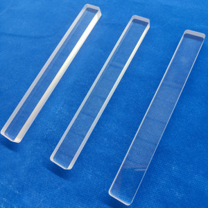 Isı direnci şeffaf substrat temizle kuvars cam plaka için yüksek saflıkta kuvars Lens - Product Image 5