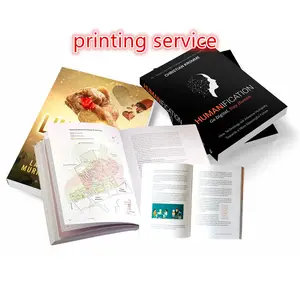 China Manufacturer Wholesale Custom A5 Cheap Full Color Offset Printing Perfect Binding Hardcover Book