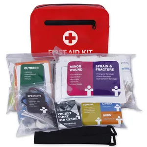 OEM ODM Kit di pronto soccorso conveniente e portatile piccoli Kit di pronto soccorso impermeabili con attrezzatura