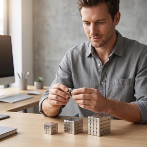 Magneti al Neodimio N52 Quadrati all'Ingrosso, Materiali Magnetici in Fogli, Magneti al Neodimio per Uso Industriale N35, Magneti al Neodimio Personalizzati - Product Image 3