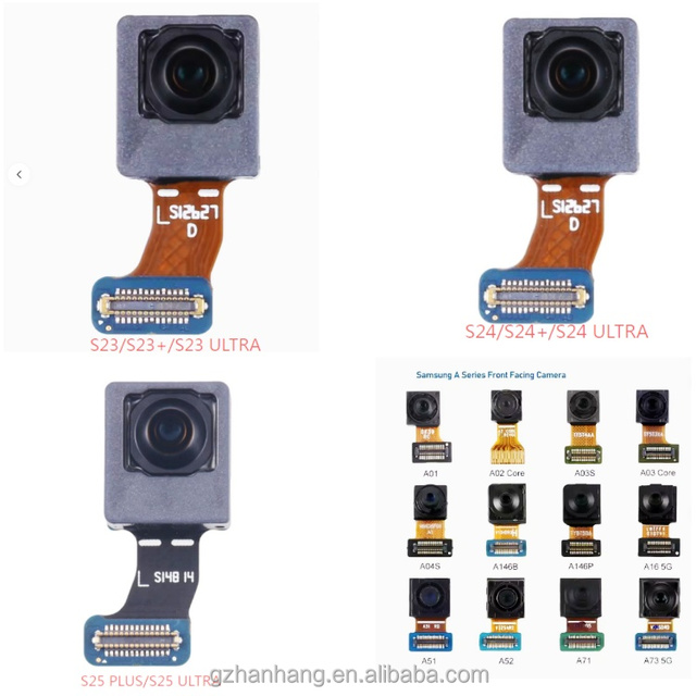 New Small Board Front Camera Module for samsung S23 Plus /S23 Ultra/S24 Ultra/S25 ultra Front Facing Camera FLEX