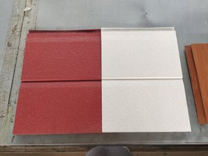 Paneles sándwich de poliuretano tallado en metal, materiales de pared exterior <span class=keywords><strong>Jordan</strong></span>, panel sándwich de PU con aislamiento - Product Image 4