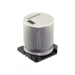 Condensateur SMD à montage en surface UCZ1J471MNQ1MS, aluminium, 470 µF, 20 %, 63 V - Product Image 1