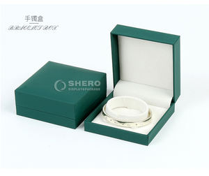 Wholesale Custom PU Leatherette Paper Jewelry <b>Box</b> Luxury Earring Bangle Bracelet Pendant <b>Ring</b> <b>Box</b> Jewelry Packaging Paper <b>Box</b> - Product Image 2