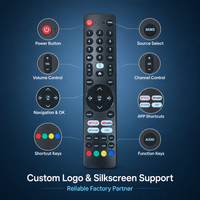 JCXK Blue Tooth et Voice 45 Touches TV Box Télécommande OEM ODM Usine ABS Moule en Plastique