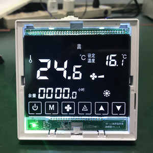 Bán Buôn Độ Tương Phản Cao Tùy Chỉnh VA Đen Segment <span class=keywords><strong>LCD</strong></span> Hiển Thị Biểu Tượng Cảm Ứng <span class=keywords><strong>LCD</strong></span> Cho Nhiệt - Product Image 2