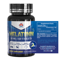 Comprimés de mélatonine OEM personnalisables 10 mg – Soutien nutritionnel bioactif pour le rythme biologique quotidien des professionnels occupés – Disponible