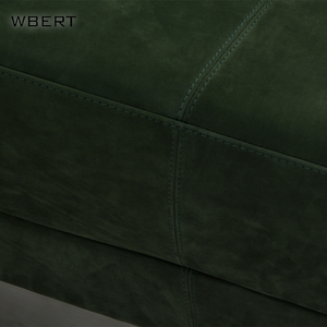 WBERT Italian-Style Modern <b>Designer</b> Panda <b>white</b> marble inkstone green <b>leather</b> <b>Sofa</b> Modular leisure for living room - Product Image 5