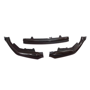Divisor delantero BMW Serie 3 G20 en negro brillante de 3 secciones, modelo MP para 2020-2022 - Product Image 3