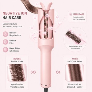 Rizador de Pelo Automático Torlin <span class=keywords><strong>Marcel</strong></span> con Iones Negativos, 220°C, Apagado Automático en 10 Minutos, 2 Botones, Control de Dirección del Motor - Product Image 4