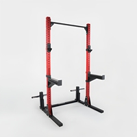 Rack de musculation multifonctionnel commercial pour squats et tractions, support réglable pour barre d'haltères, banc de musculation à domicile, équipement de fitness pour l'entraînement de force