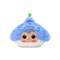 Lindo Peluche de Vinilo con Cara de Perro Tiburón, Caja Sorpresa Secreta, Mini Muñeco, Fabricante Personalizado, Logotipo Personalizado, Etiqueta de Color, Llavero de Algodón