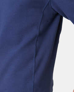 เสื้อฮู้ดผู้ชายแบบดูดซับเหงื่อ ดีไซน์คอปกติดกระดุมคู่ พร้อมแถบยางยืดด้านข้าง เหมาะสำหรับวิ่งกลางแจ้ง ใส่ทำงาน หรือใส่ลำลอง รับผลิตแบบ OEM ODM - Product Image 4