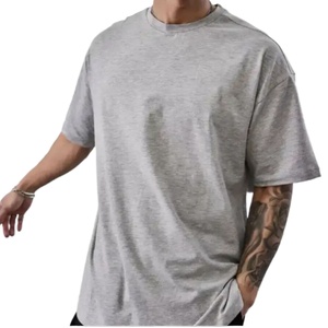 Camisetas Extra Grandes de Alta Calidad 100% Algodón para Hombre, Impresión Serigráfica Personalizada, Transpirables y Ecológicas - Product Image 2
