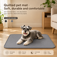 3 couleurs disponibles, tapis d'entraînement pour chien réutilisables, lavables, imperméables, absorbants rapidement, durables, pour chiens.