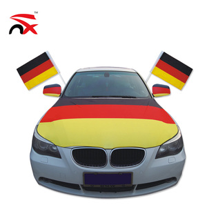 Оптовая продажа, заказной полиэстер и спандекс, все страны, капот автомобиля, флаг для 2026 футбольного матча - Product Image 5