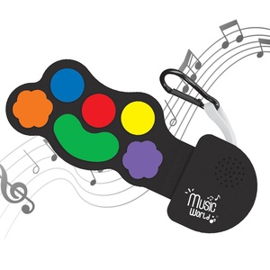 Mini Instrument de <span class=keywords><strong>Musique</strong></span> Électronique en Silicone, Jouet Portable, Piano, Guitare, Porte-clés Créatif, Jouet Musical de Poche pour Enfants - Product Image 5